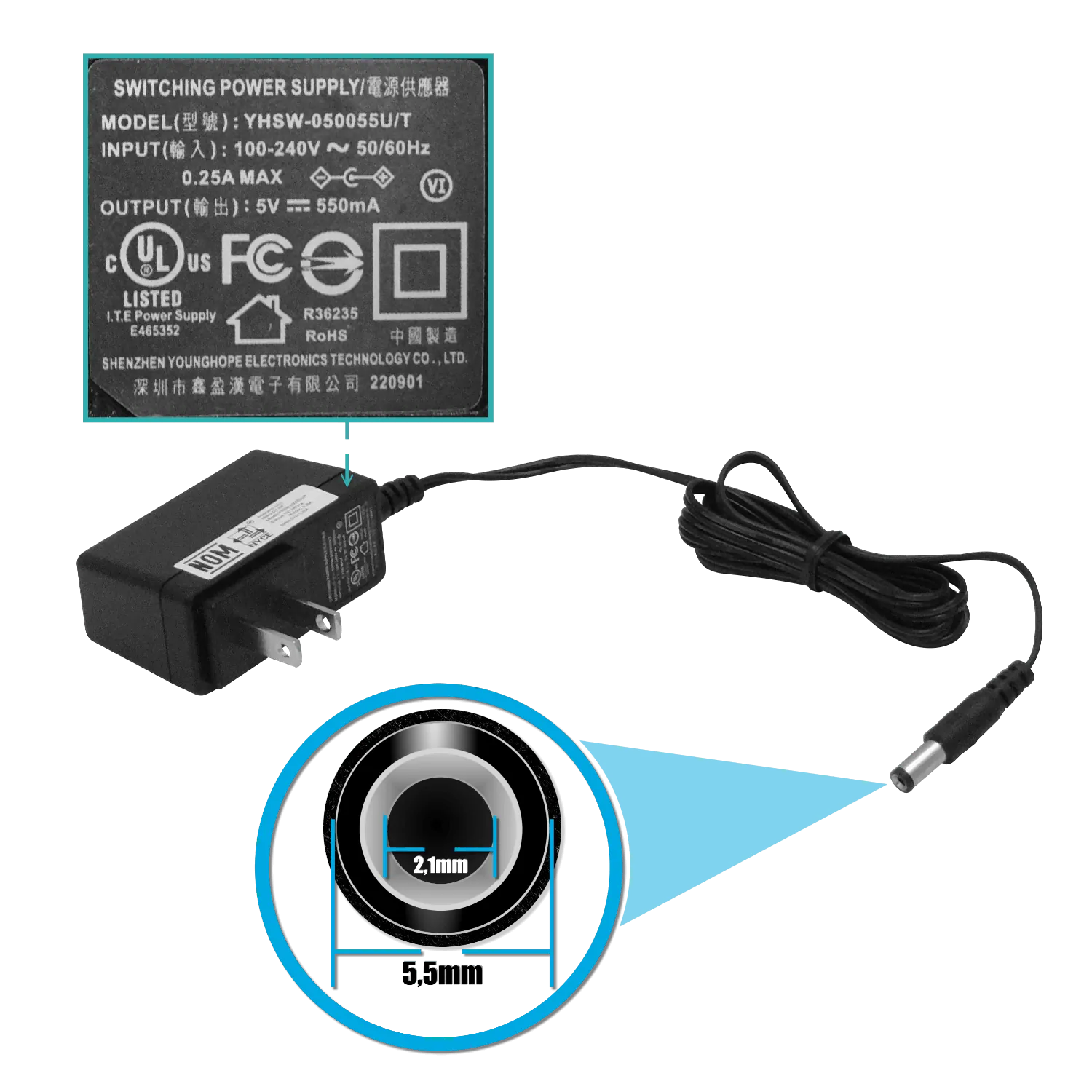 Switch D-LINK Fast Ethernet DES-1008C, 8 Puertos 10/100Mbps, 2000 Entradas - No Administrable 7