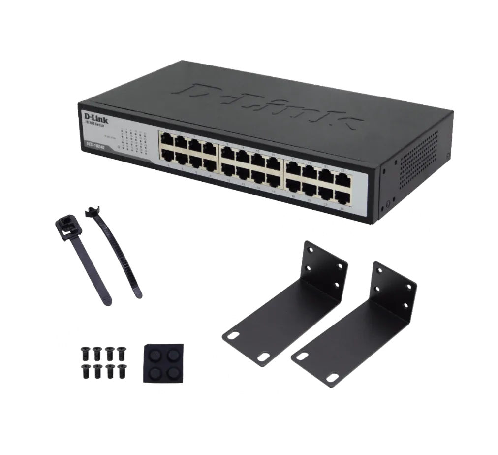 Switch 24-100 no-Admin Rack D-link 2