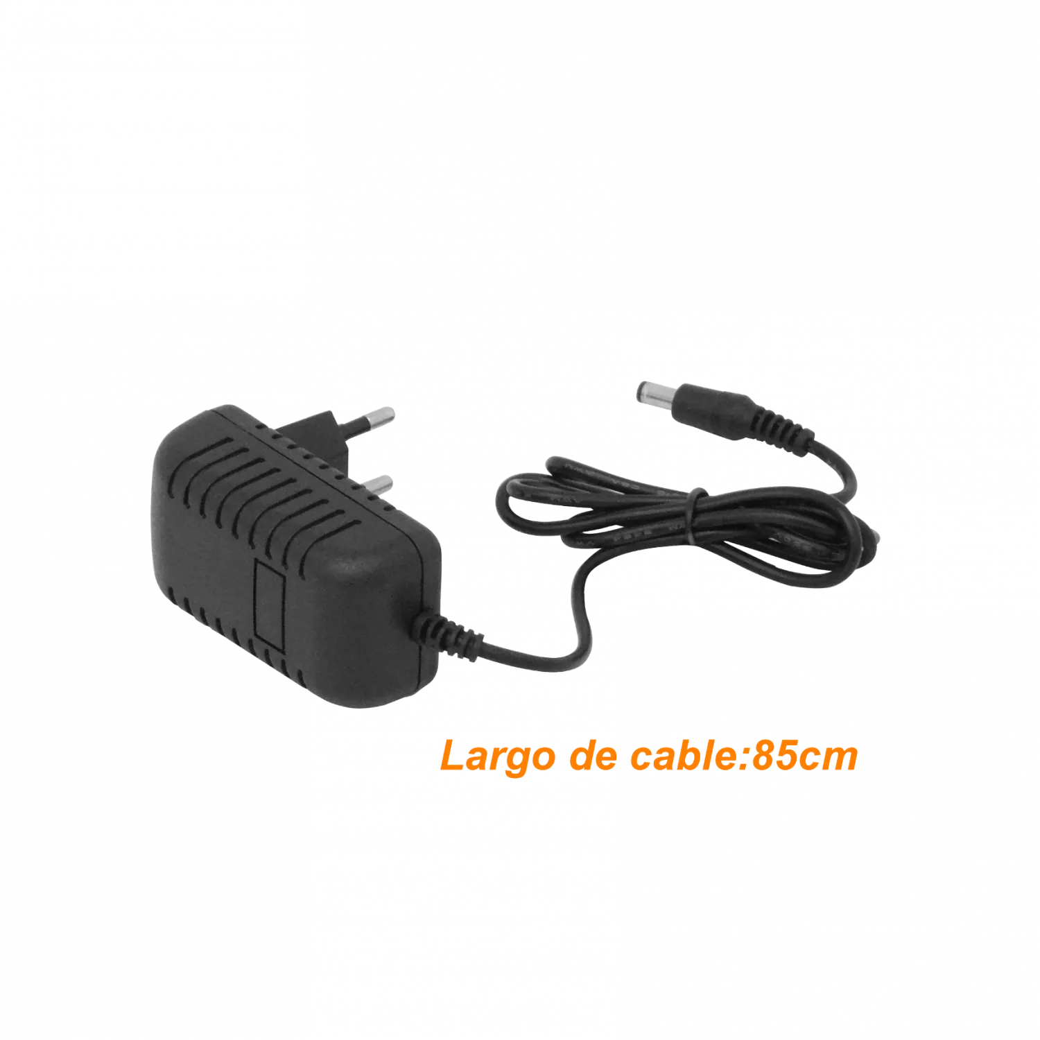 Transformador Plug-5,5x2,5mm 12V 1A 12W Plastica interior Fuente Poder Cable-85cm 2