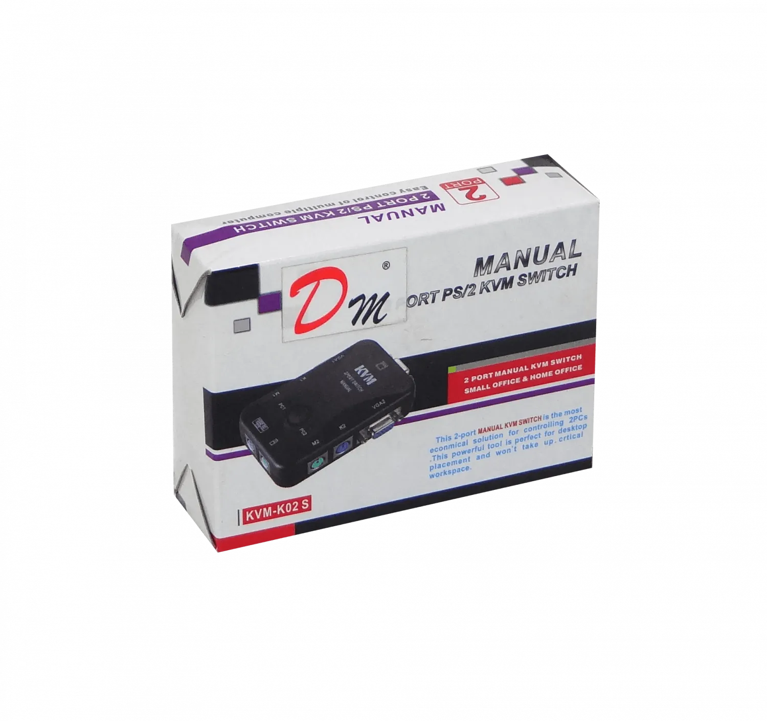 KVM 2-PS2-VGA requiere-Cables no-req-Fuente-Poder 6