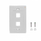 Faceplate Blanco 2-Keystone Vertical  70x114mm - Miniatura 2