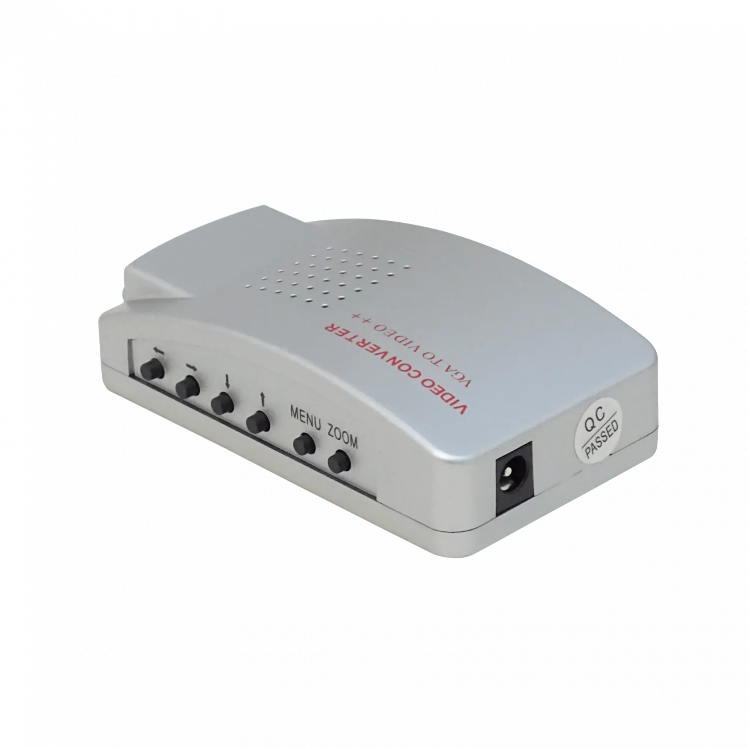 Convertidor VGA Hembra a RCA Hembra + S-Video, Requiere Fuente USB 5V 2