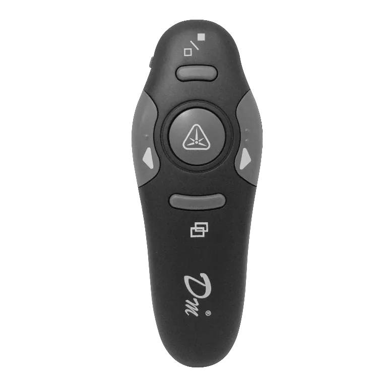 Presentador Inalámbrico 15m 2.4GHz USB con Puntero Láser y Receptor 2
