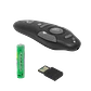 Presentador Inalámbrico 15m 2.4GHz USB con Puntero Láser y Receptor - Miniatura 3