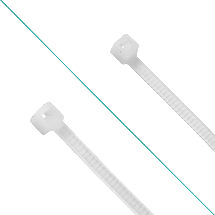 Amarra plastica blanca 50-un 200x2,5mm Nylon 2.5x200mm 2