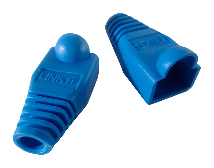 Capuchon p/RJ45 Azul Bolsa-100-unidades  3