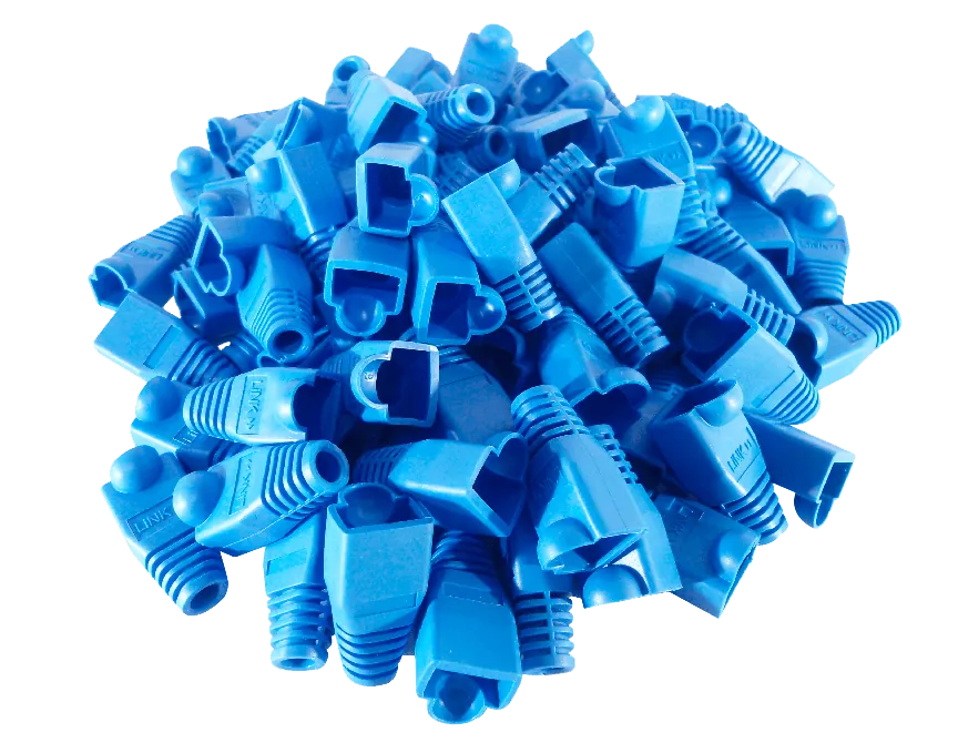 Capuchon p/RJ45 Azul Bolsa-100-unidades  5