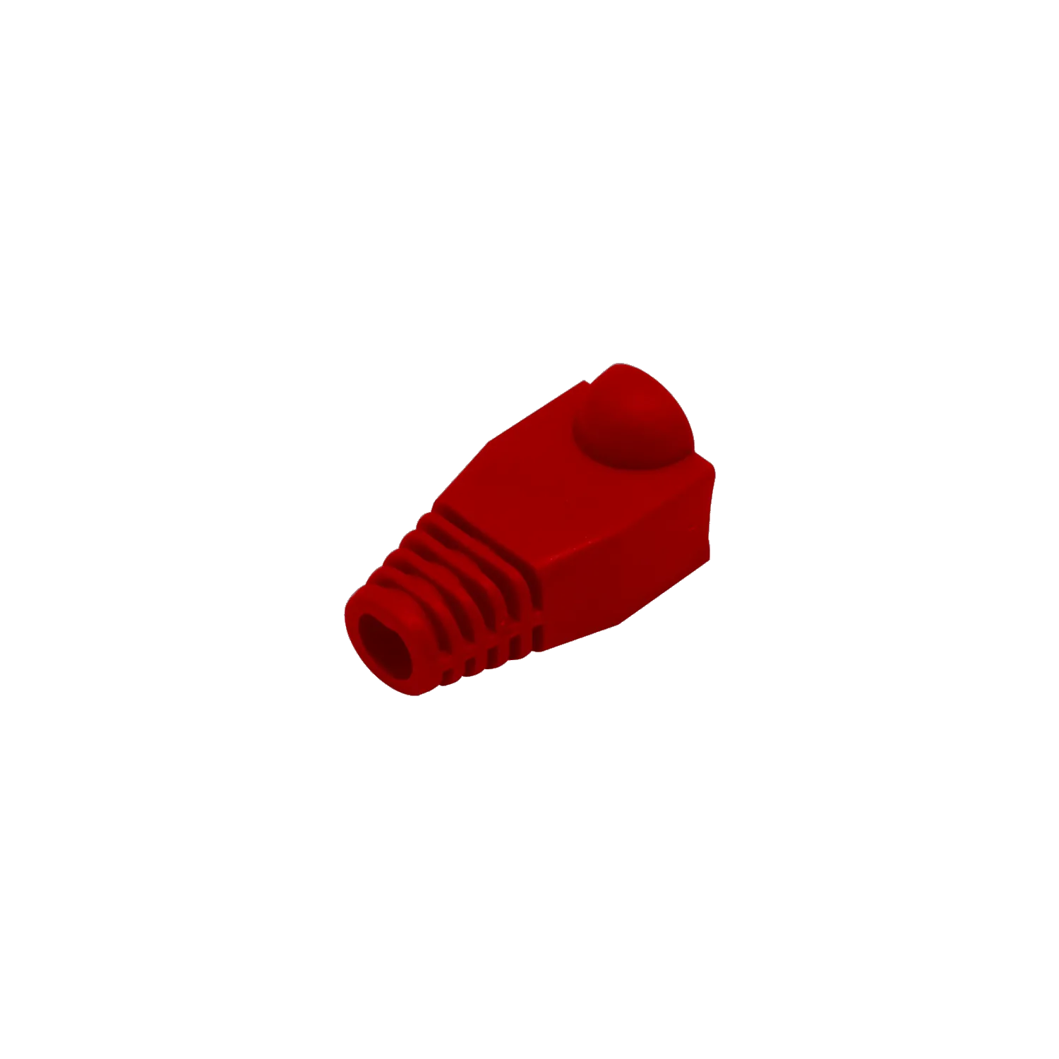 Capuchon p/RJ45 Rojo Bolsa-100-unidades  2