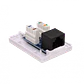 Roseta 1-RJ45 Cat5e UTP 66x49x25mm - Miniatura 4