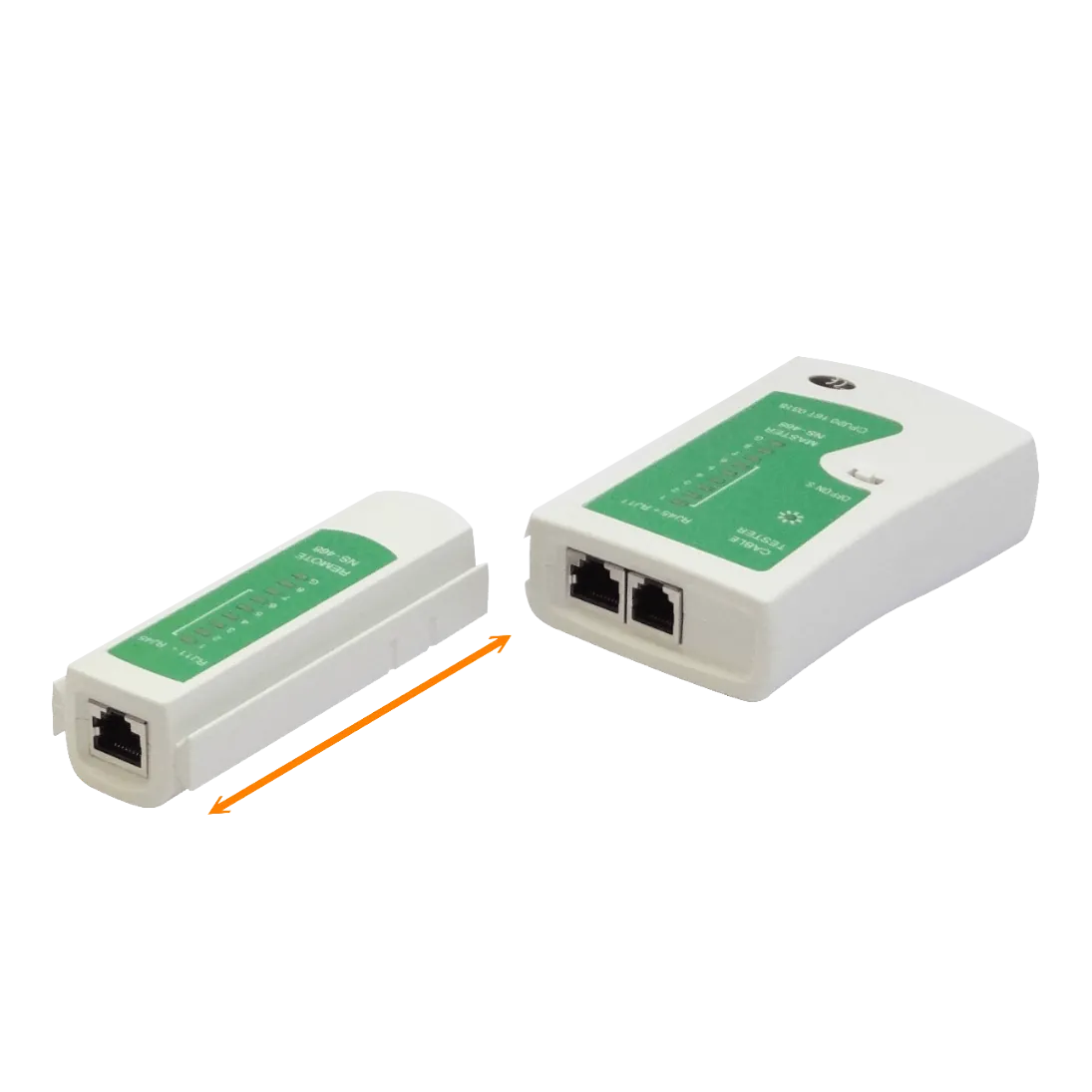 Tester RJ45 req-Bat9V RJ11 RJ12 RJ14 RJ25 8p8c 6c6c 6p4c 6p2c NS-468 4