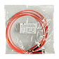Jumper Fibra 2mt ST-ST OM1 Multimodo MM Duplex  62.5/125um LSZH - Miniatura 3