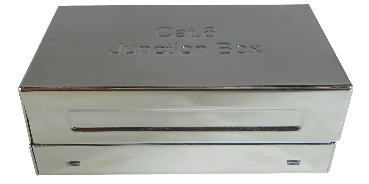 Copla Punchable Cat6 STP FTP Blindada Metálica de Alta Calidad 4