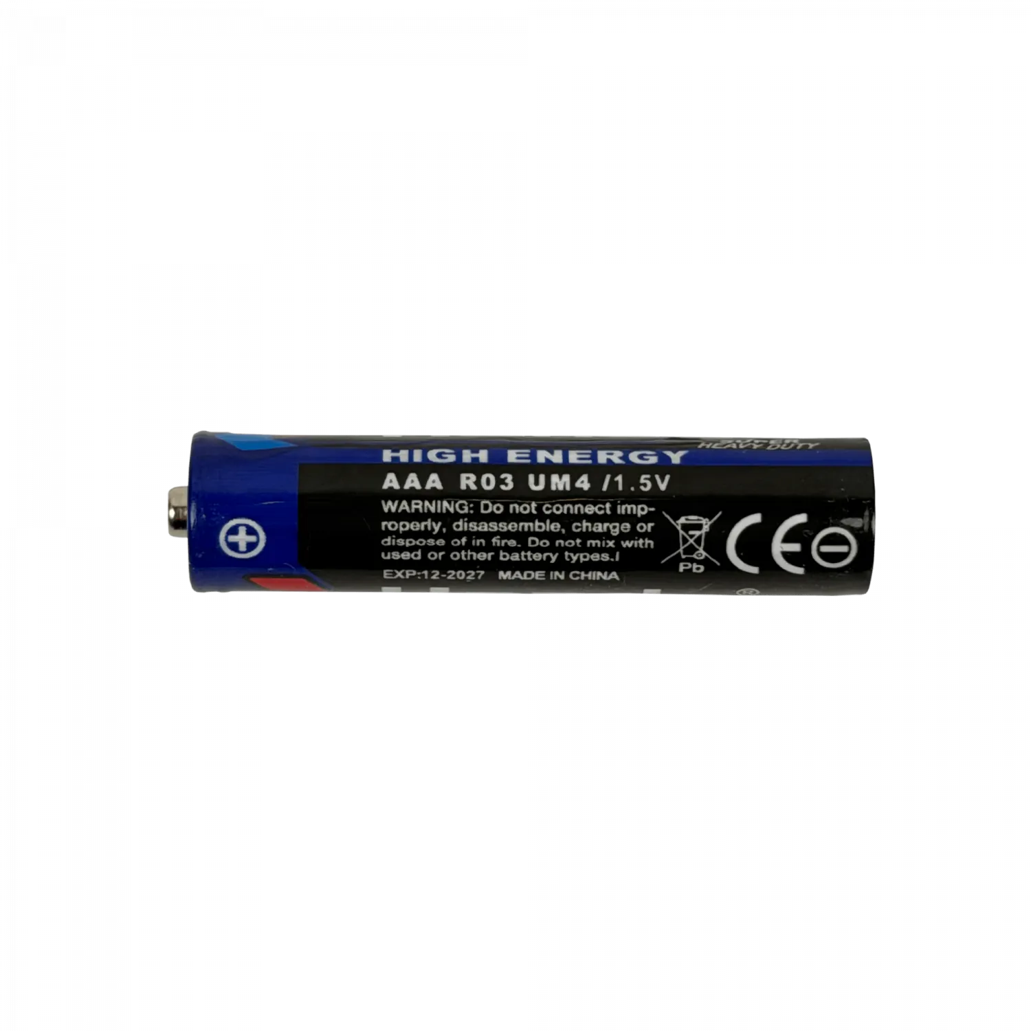 Pila AAA Carbon  1-Unidad 1.5V R03 3