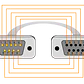 Cable Directo Serial RS232 DE-09 Straight DB9-Hembra-Macho 243cm  - Miniatura 2