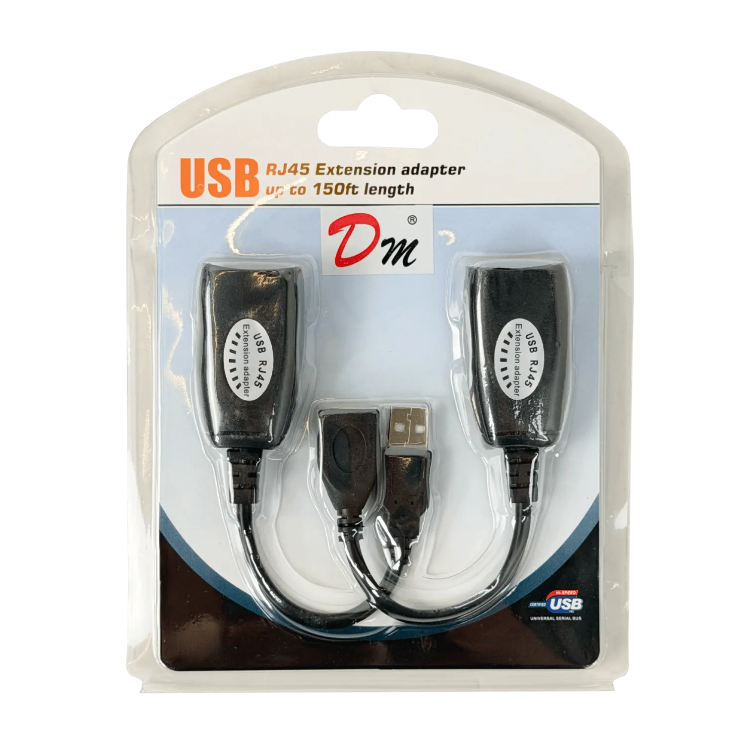 Extensor USB1.1 45mt UTP-Cat5-RJ45 Pasivo A-M A-H 3