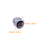 Prensa Estopa para Flexible Metalico 20mm 1/2-Pulg  Aislacion IP65 - Miniatura 2