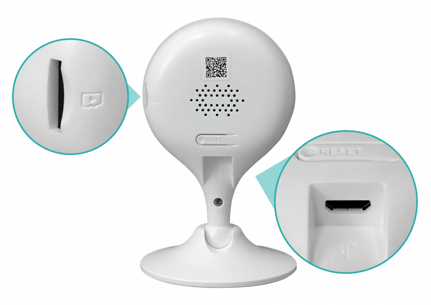 Cámara WiFi IMOU Cue 2 2MP con Micrófono Integrado y Almacenamiento en MicroSD 3