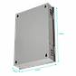 Salida Gabinete-llave Piloto 240W 12VDC 20A 18- 100-240VAC Fuente Poder - Miniatura 4