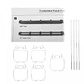 Patch Panel  24 RJ45 Cat5e UTP 1U Certificado UL - Miniatura 4