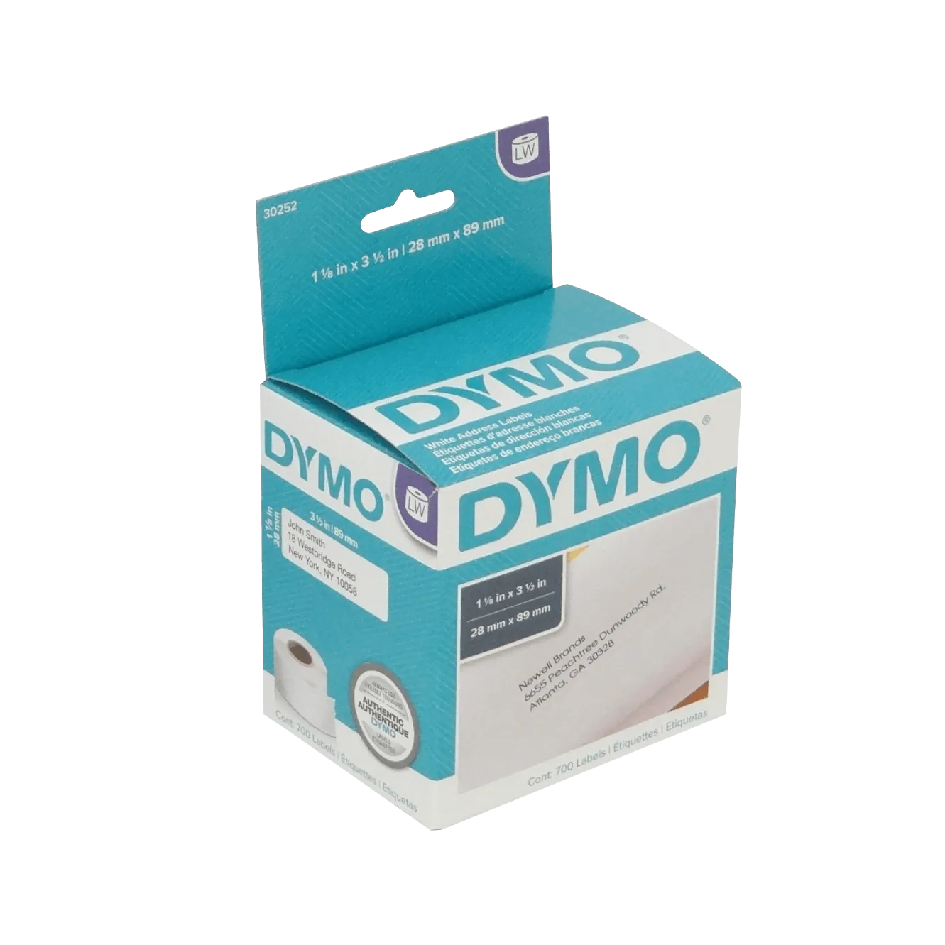 Etiquetas 28x89mm 2u. Total-700x  p/69110 Dymo 2