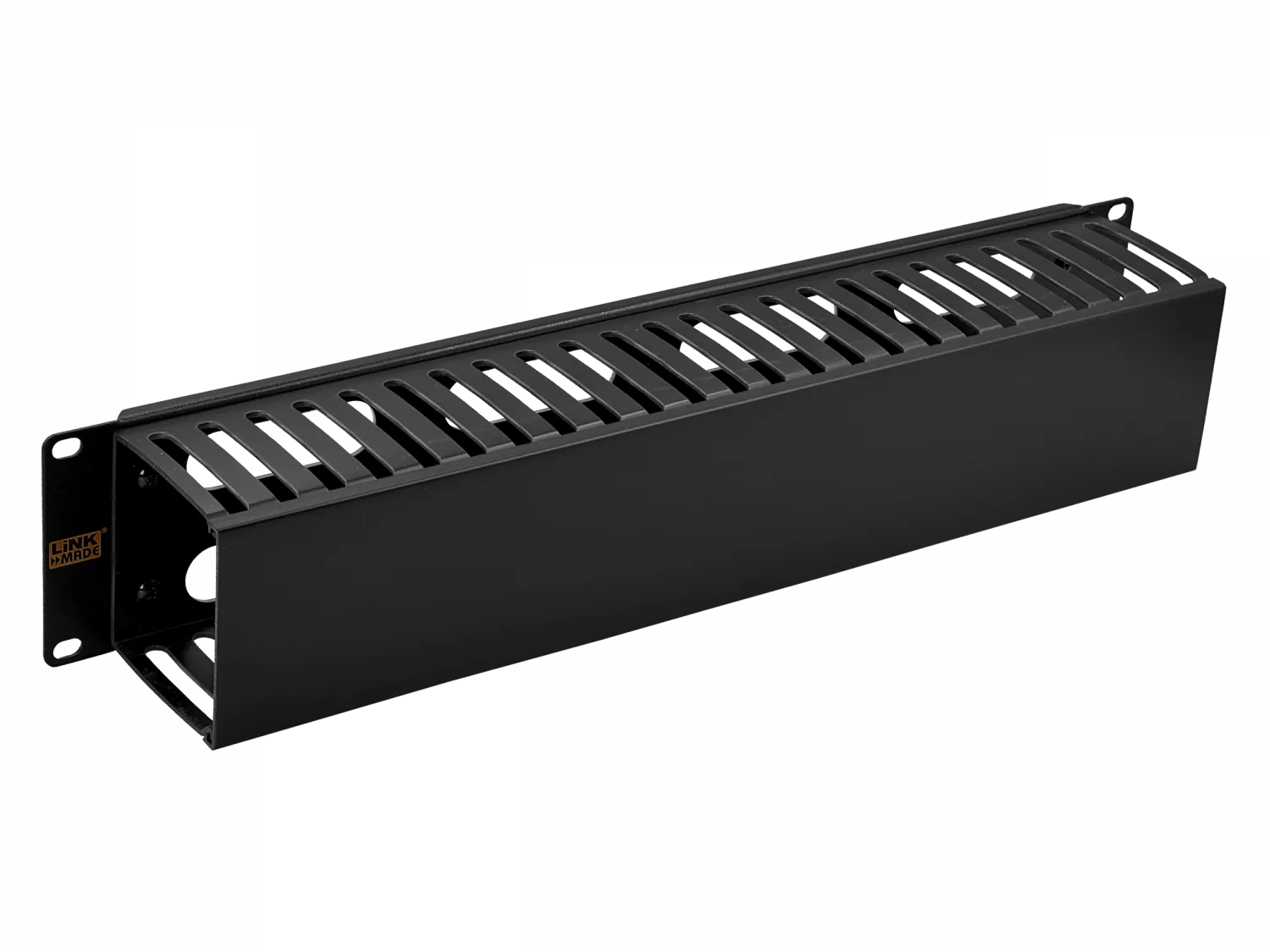 Ordenador de Cableado  2U Metal Plastico Negro  4