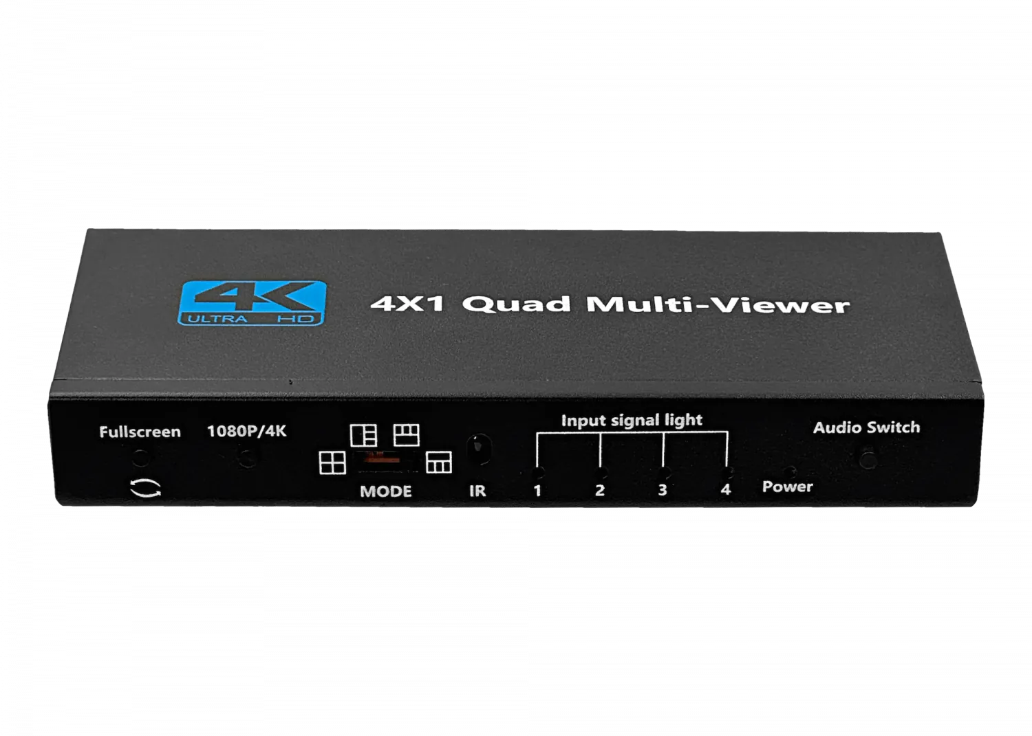 Splitter Multiplexor HDMI 4X1  1080p/4K  4-IN  1-OUT  5-HDMI-H USB-C inc-Control 2