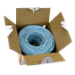 Cable UTP LSZH Azul CAT6 300mt Unifilar Cobre Caja Cable Taiwan - Miniatura 2