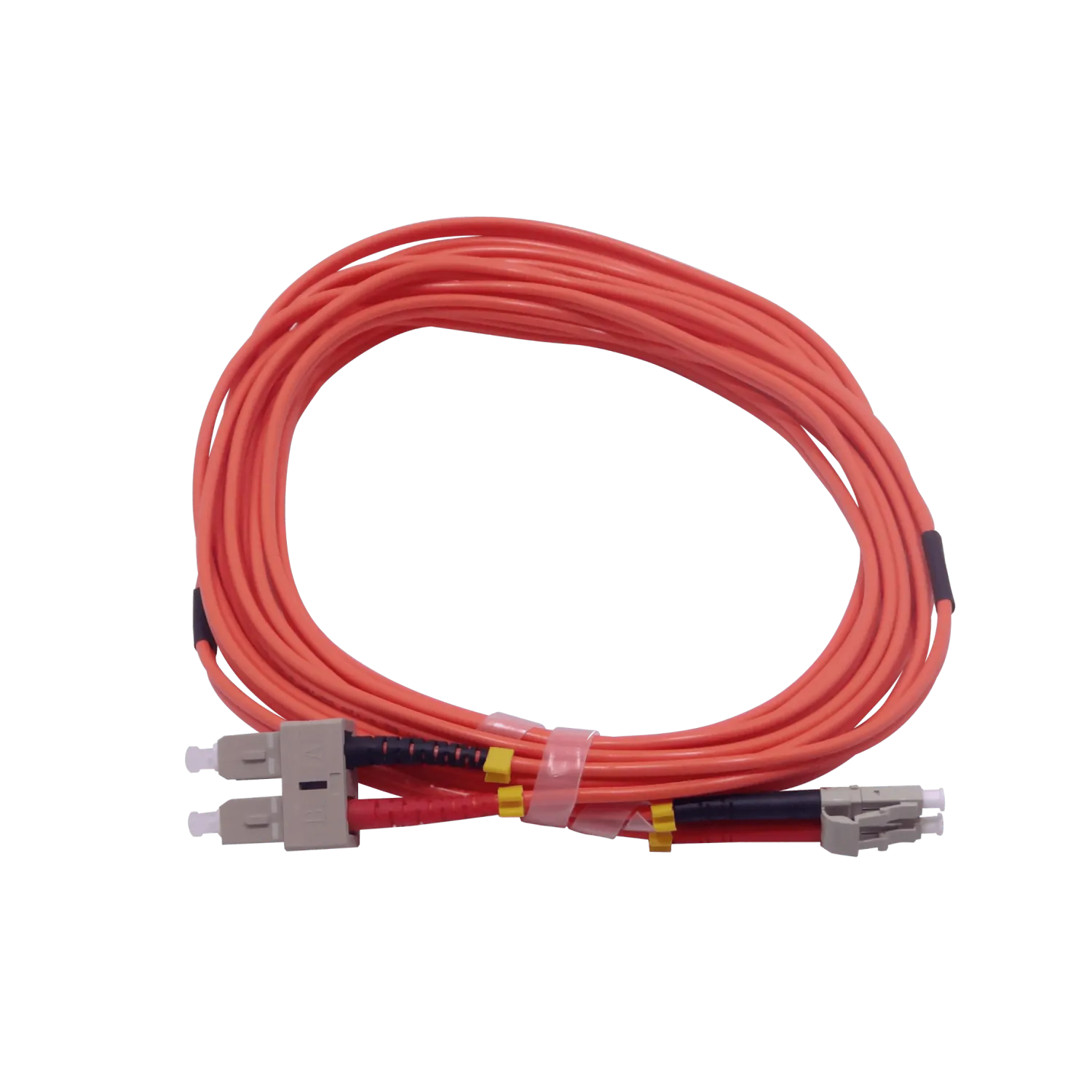 Jumper Fibra 5mt LC-SC OM1 MultiModo MM Duplex  3mm 62.5/125um 2