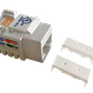 Keystone Punchable Blanco Cat5e - Miniatura 2