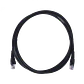 Cable Patch 2mt Cat6 Negro LSZH Inyectado Multifilar - Miniatura 2