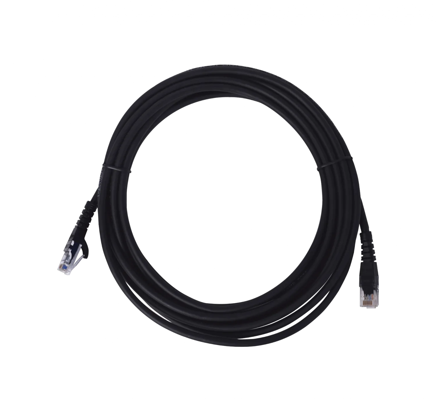 Cable Patch 5mt Cat6 Negro LSZH Inyectado Multifilar 2