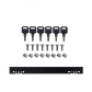 Gabinete Rack pared negro 45cm fondo 7U - Miniatura 4