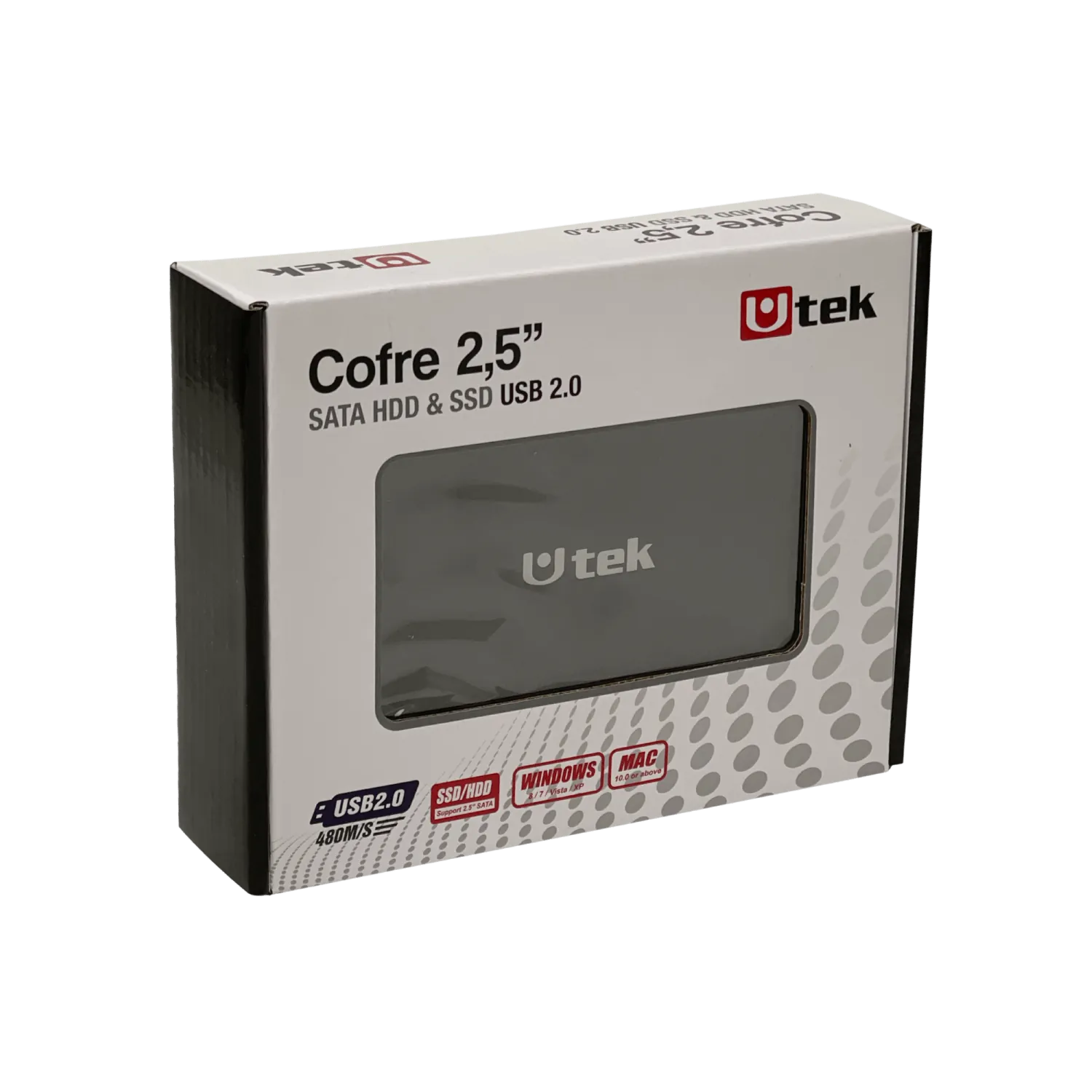 Cofre 2,5pulg   SATA-USB2.0   solo-USB   inc-Cable-AM  5