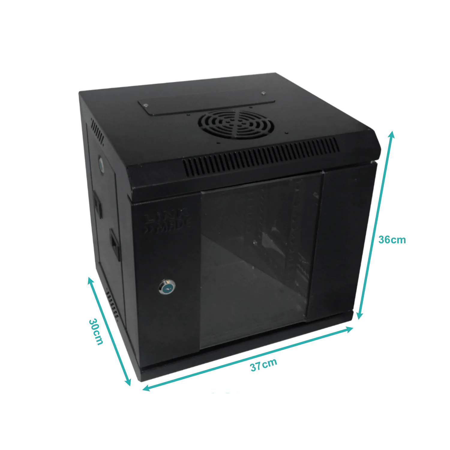 Rack 6U 10 Pulgadas Ancho  30cm Fondo 2