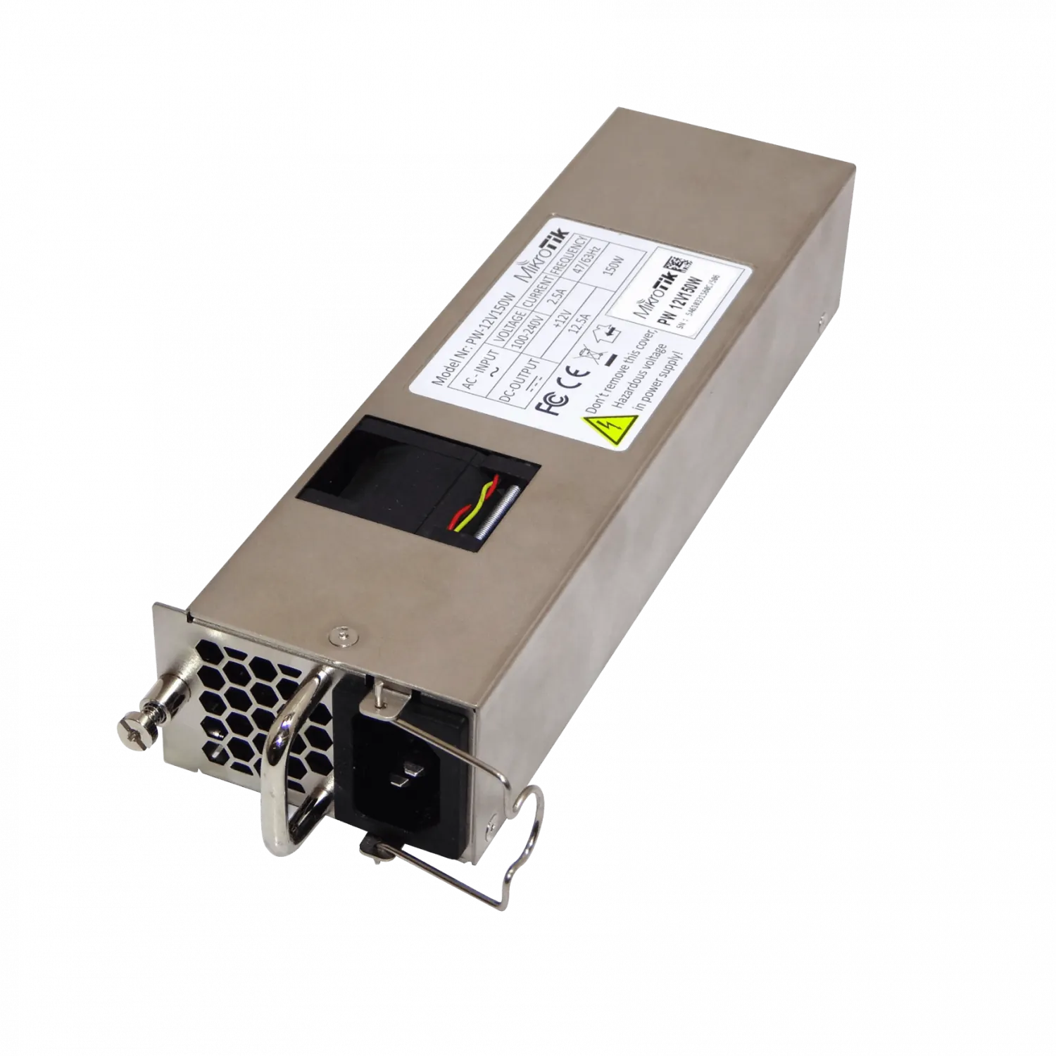 Fuente de Poder Repuesto Mikrotik  CCR1072 CCR2216 CRS504 CRS518 100-240VAC C14 4