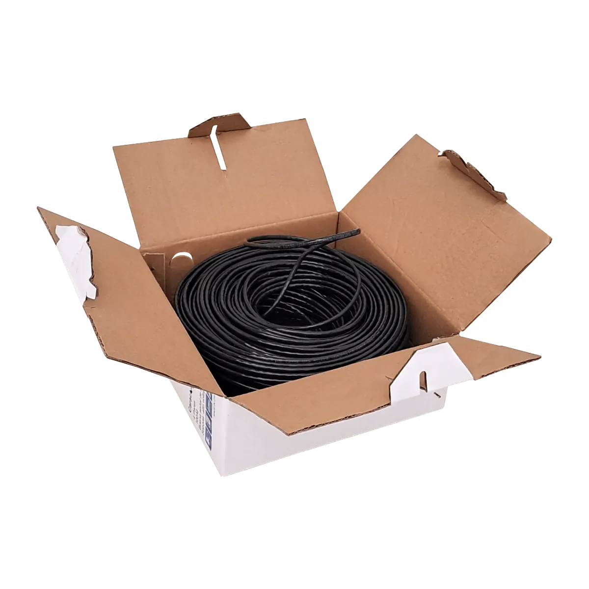 Cable UTP Unifilar Aleacion caja100m CCA Cat5e Negro 2