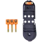 Enchufe Macho c/Tierra  Negro 10A SEC-60477  Kalop - Miniatura 3