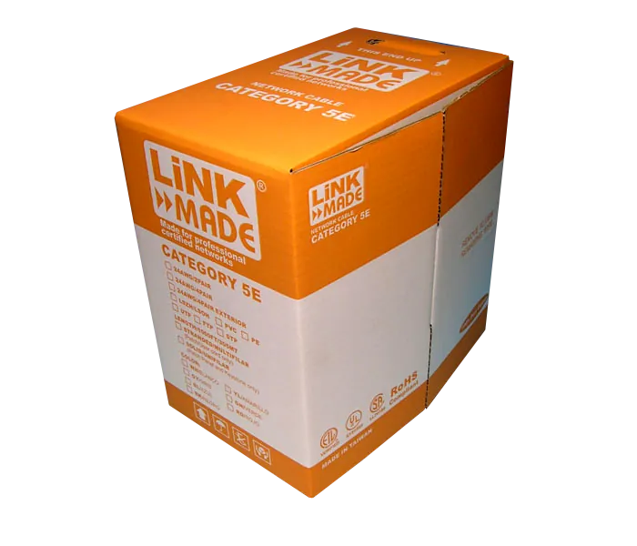 Cable UTP Cat5e Cobre Unifilar 300mts Exterior 2