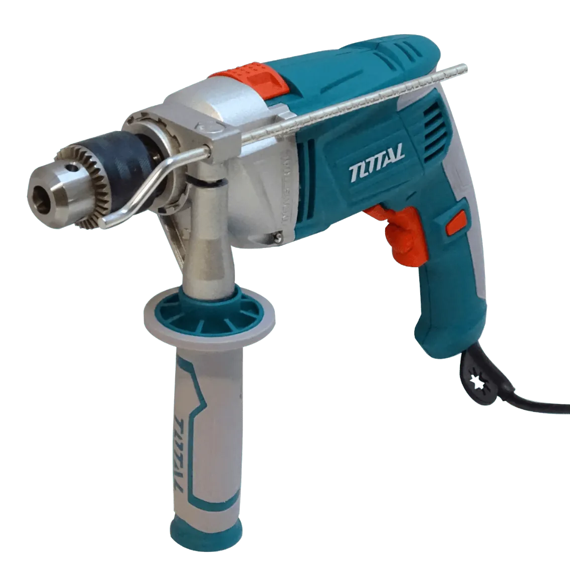 Taladro de impacto Industrial Total 1010W 240VAC 2800RPM 13mm-Mandril  3