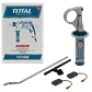 Taladro de impacto Industrial Total 1010W 240VAC 2800RPM 13mm-Mandril  - Miniatura 5