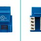 Conector Punchable  Keystone  Hembra RJ45 Azul Cat5E U/UTP  - Miniatura 4