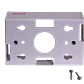 Caja Chuqui Pared Faceplate  70x114 HiloMetal 47mm-Alt 70x114mm  - Miniatura 2