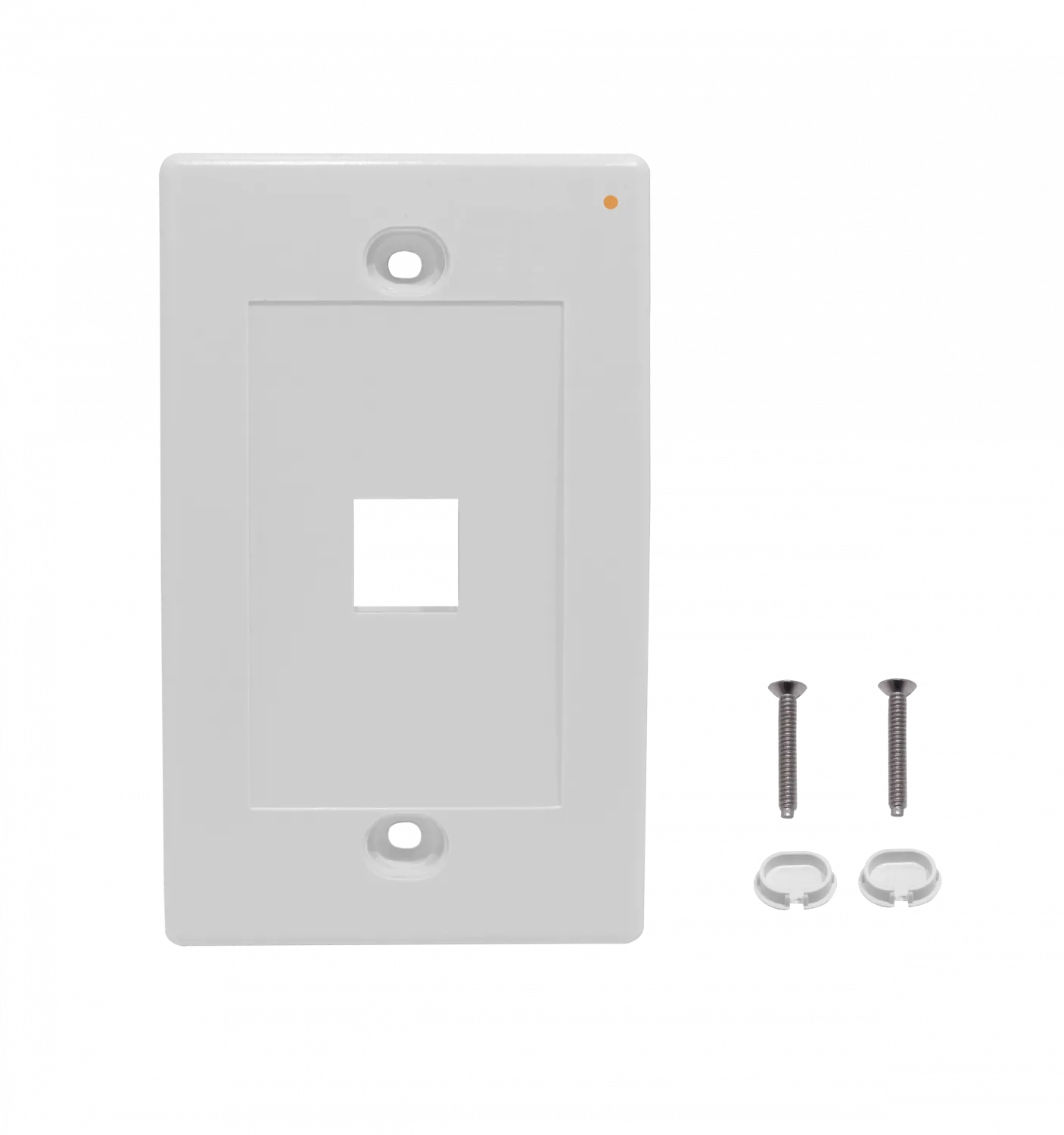 Faceplate Blanco 1-Keystone Vertical 70x114mm 2