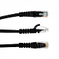 Cable Patch 3mt Cat5e Negro LSZH Inyectado Multifilar - Miniatura 3