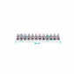 Regleta-Tornillos 3-Ampere 0,75mm2 12-Pares  380V 3A-Max 90x10x11mm - Miniatura 4