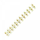 Regleta-Tornillos 16-Ampere 12mm2 12-Pares  380V 16A-Max 122x22x14mm - Miniatura 3