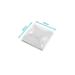 Fijacion Autoadhesiva Base Blanca p/Amarra 4mm 100-un 2x2cm  - Miniatura 2