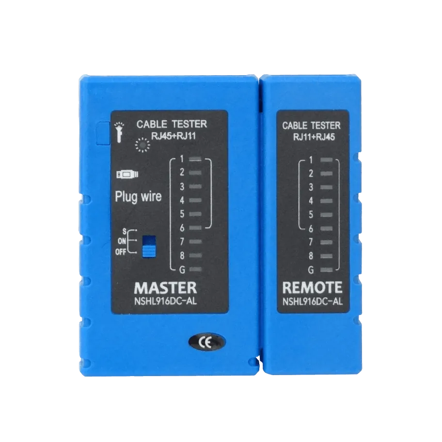 Tester Red/Telefono RJ45 RJ12 RJ11 requiere pila-9V 5