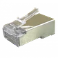 Conector RJ45 Metálico para Cat5E FTP/STP, 100 Unidades - Miniatura 3