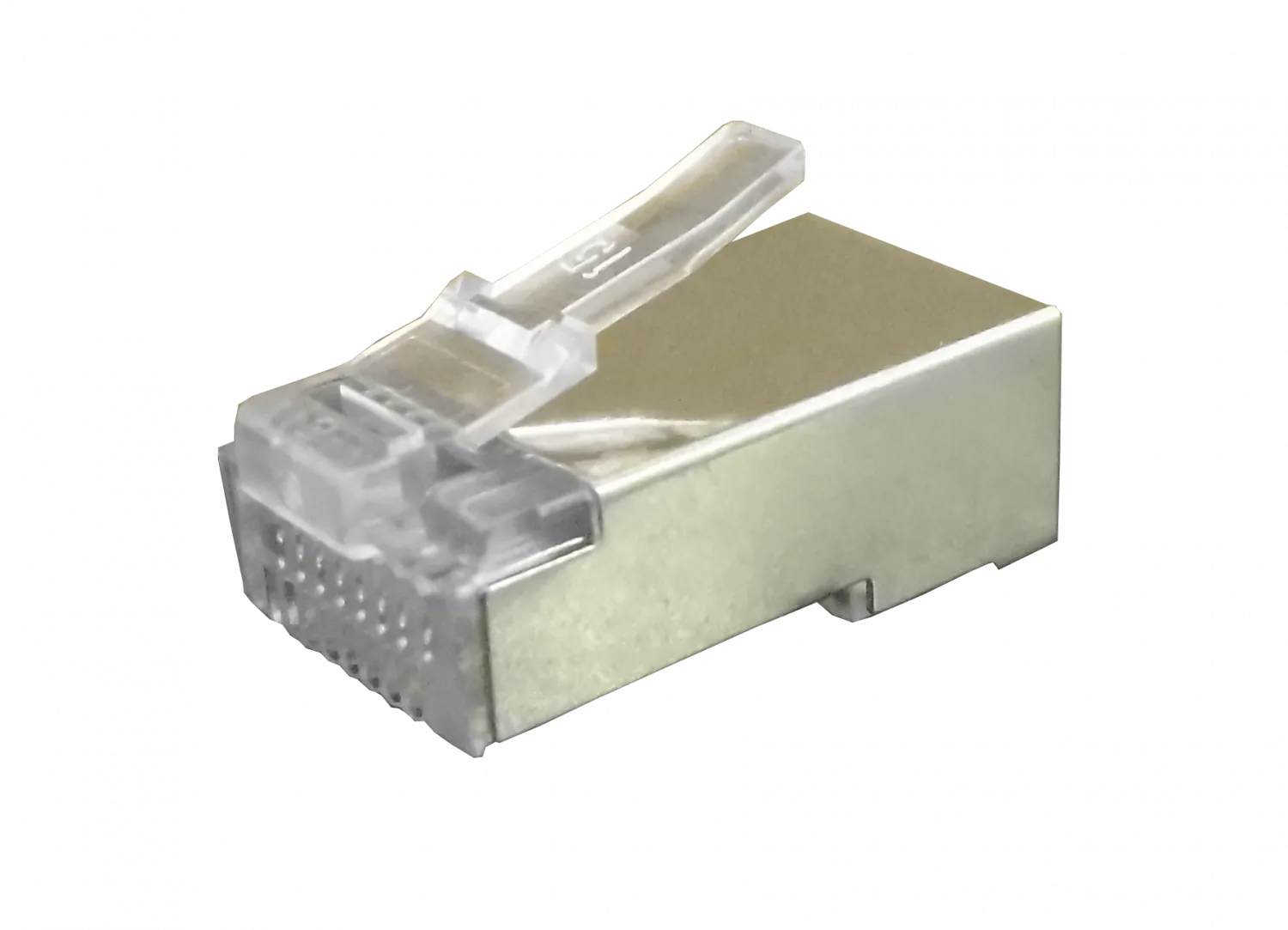 Conector RJ45 Metálico para Cat5E FTP/STP, 100 Unidades 3